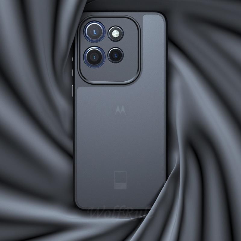 For Moto Edge 50 Neo Case Cover Motorola Moto Edge 50 Neo Capas Phone Bumper Matte Frosted Transparent Fundas Moto Edge 50 Neo