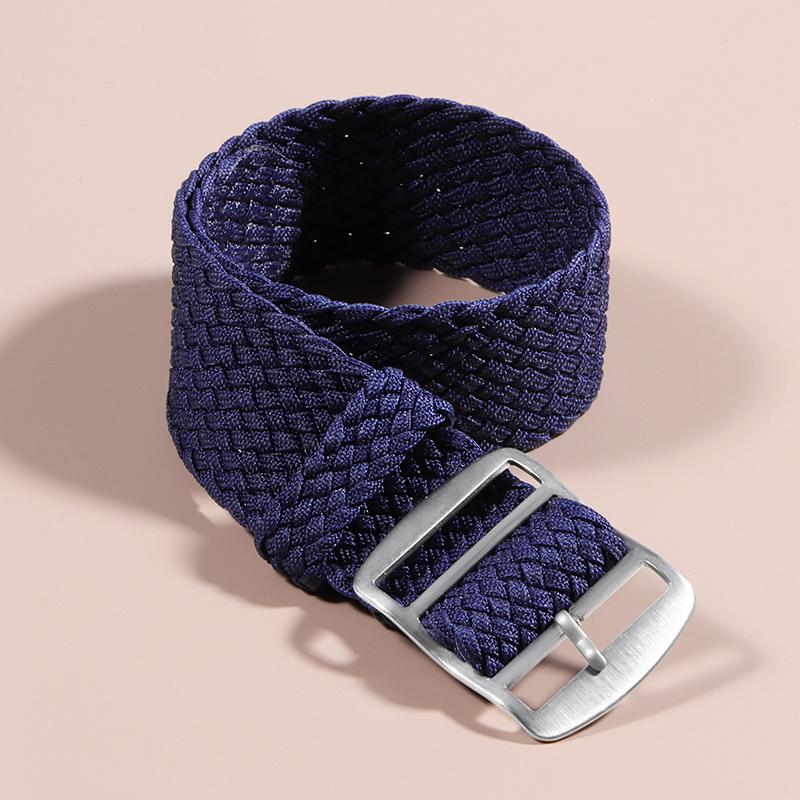 14mm 16mm 18mm 20mm 22mm Woven Nylon Watch Straps Fabric Bracelet for Omega Replacement Watch Band Silver Metal Buckle Wristbelt