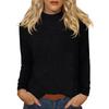 Women's Daily Casual Long Sleeve Mid Collar Top