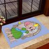 Looney Wild Fierce Taz Personalized Name Floor Rug Office Rug Suitable for Decorate Room Kitchen Outdoor Hallway Anti-slip Rug Office Home Decor