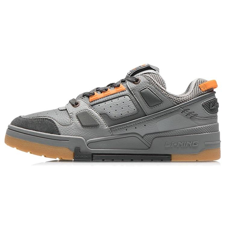 Li-Ning Low-Top  Grey Orange  Men s AGCR297-3 EU 41
