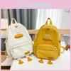 Kids Duck Backpack Nylon Polyester Cute Design For Kindergarten Use Daily