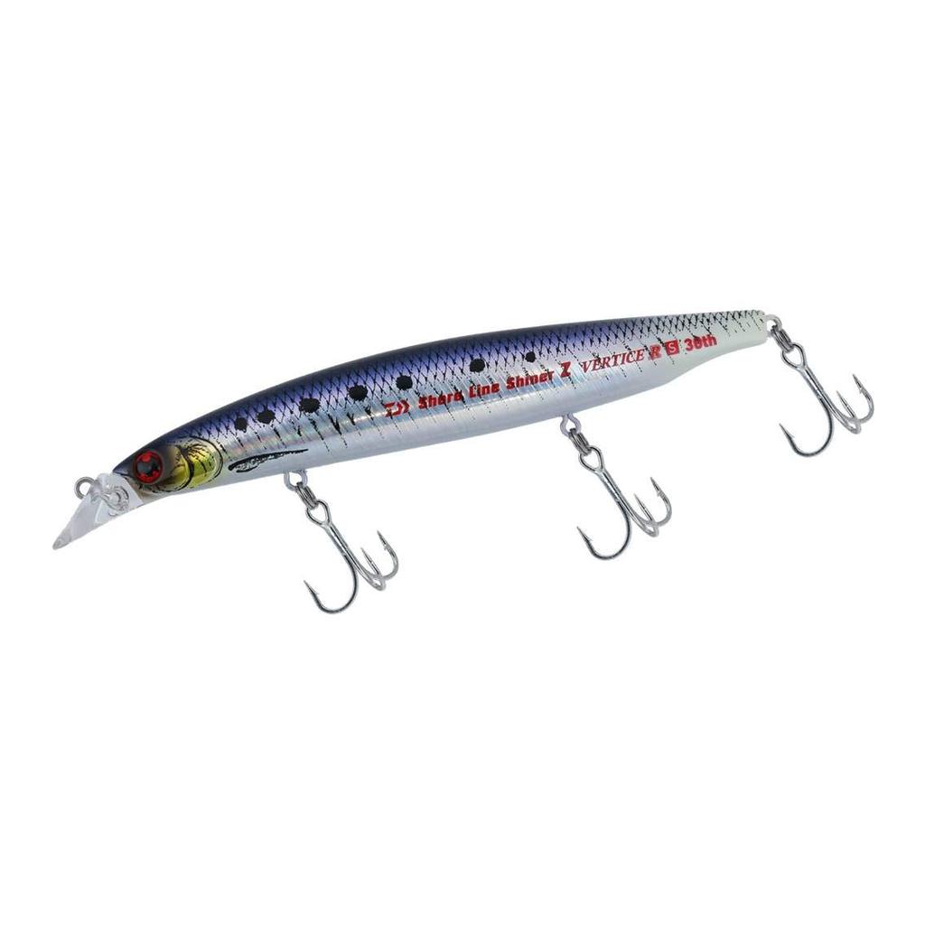 Daiwa Seabass Minnow Shoreline Shiner Z Vertis R 30th Adel Glow Sardine