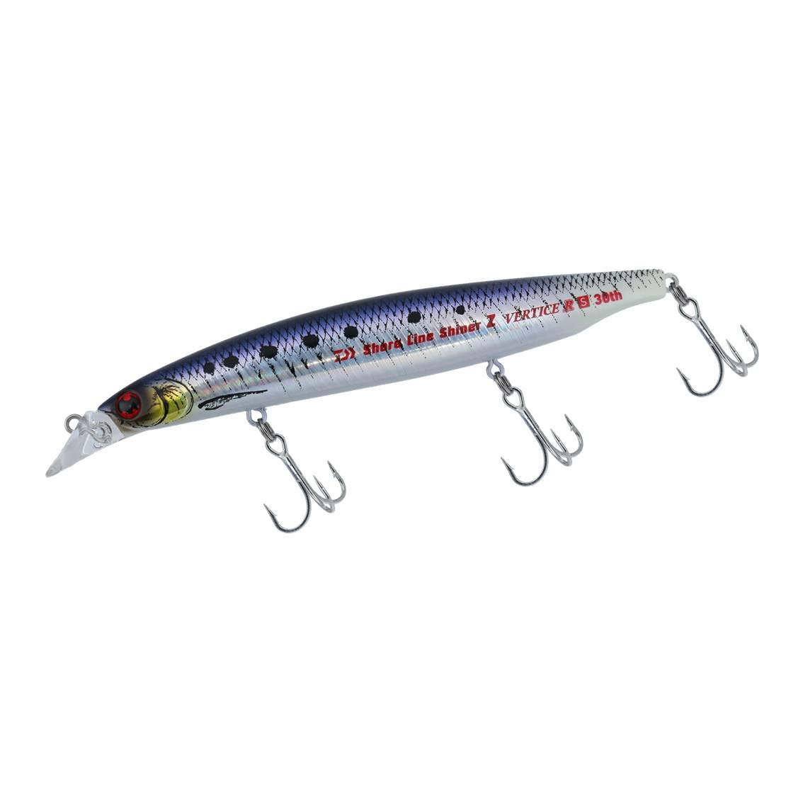

Daiwa Seabass Minnow Shoreline Shiner Z Vertis R 30th Adel Glow Sardine