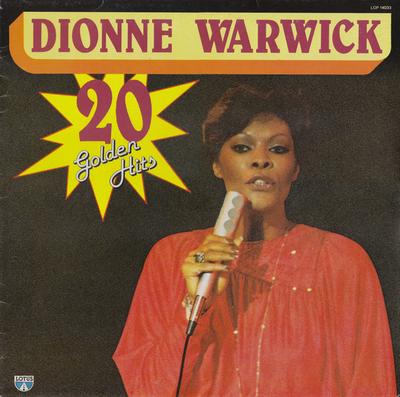 Disque vinyle DIONNE WARWICK - 20 Golden Hits LOP14033 Lotus 1983 Italie Pop Occasion