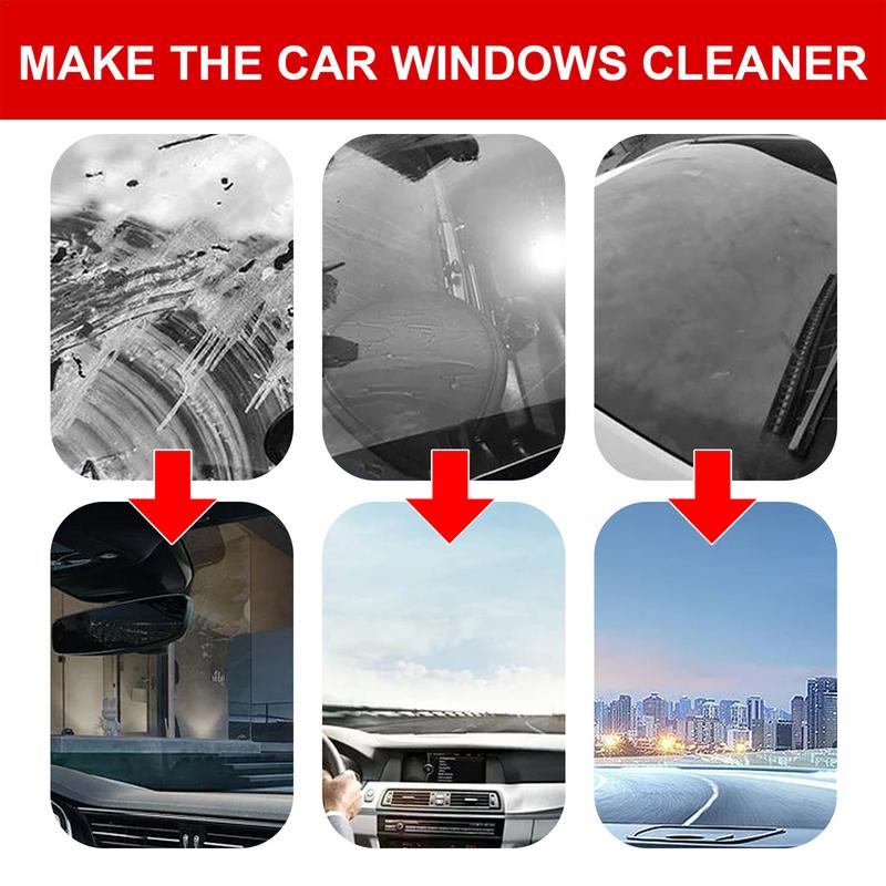 Glass Coating Cleaning Paste 100ml Hydrophobic Auto Glass Coating For Windshield Oil Film Cleaner Protective Layer
