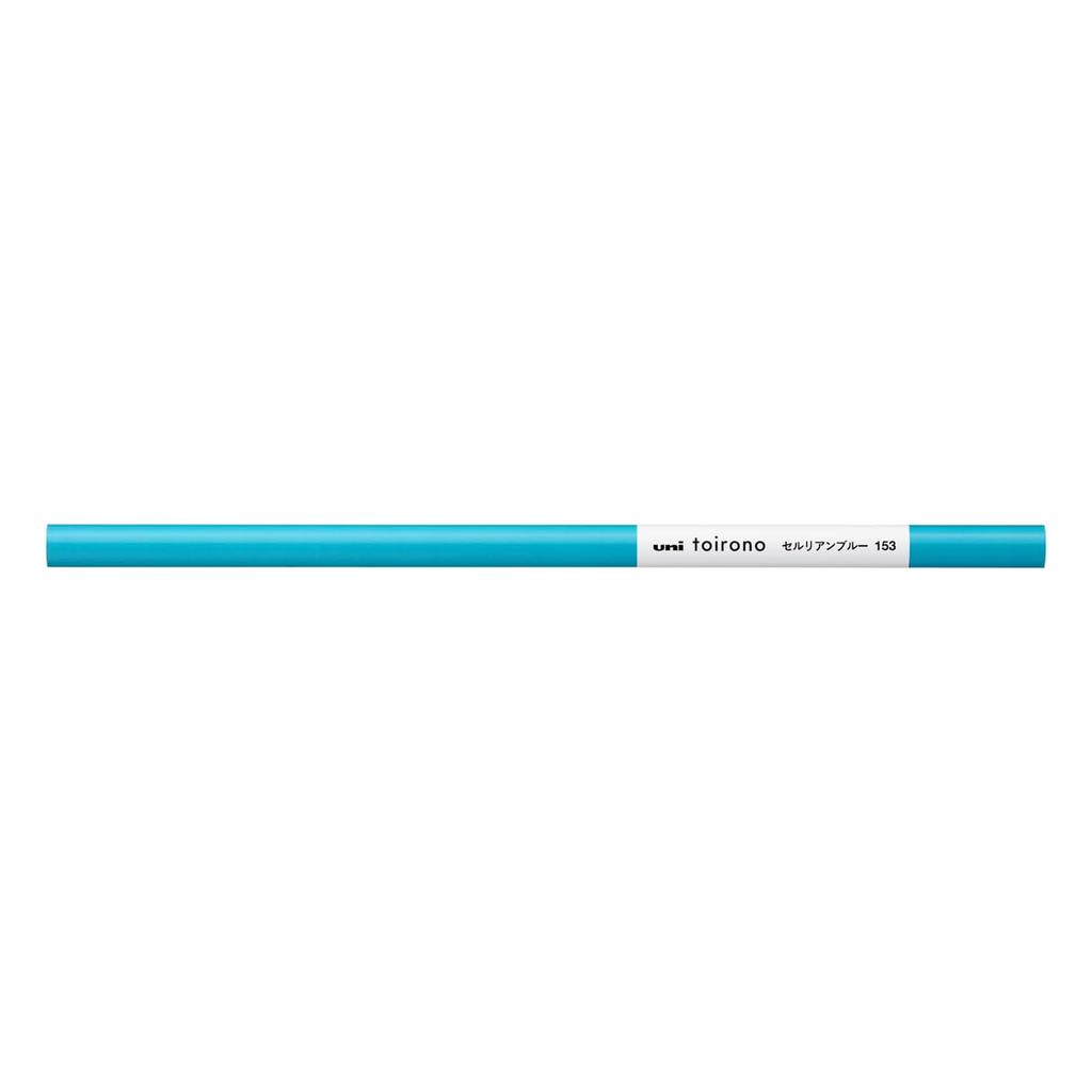 Mitsubishi Pencil Toirono Colored 1 Cerulean Pencils, Dozen, Blue, TR.1531D