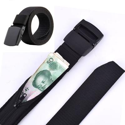Reise Bargeld Anti-Diebstahl Gürtel Taille Tasche Frauen Tragbare Versteckte Geld Strap Gürtel Brieftasche Taille Pack Männer Geheimnis Versteck Gürtel 120 cm