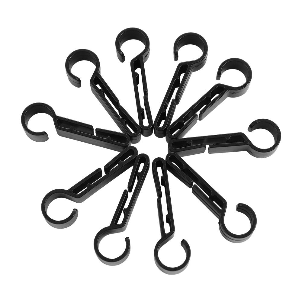 Accessories Plastic Anti Slip Outdoor Tool Safety Hook Helmet Clip Head Light Clamp Safety Cap Hook
