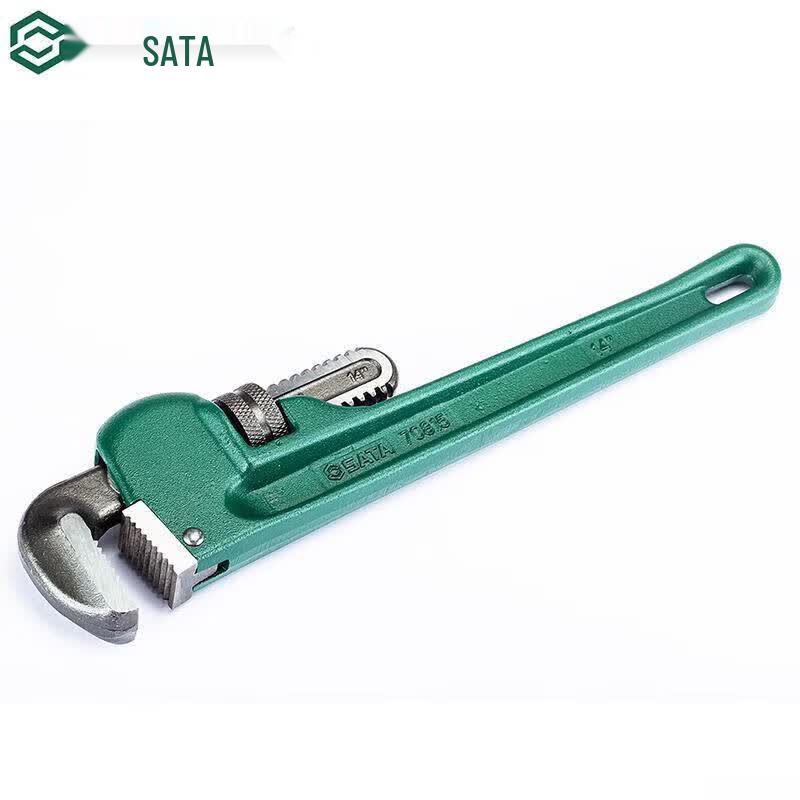 SATA Heavy Duty Steel Pipe Wrench