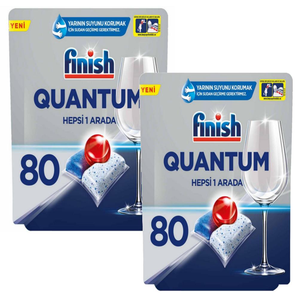 

Finish Quantum 80 Капсулы Жидкость для мытья посуды в таблетках - 2 шт.