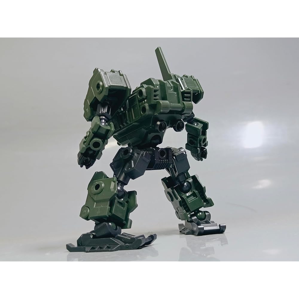 Haorayu MUFS-S5 Fortress Model Kit 1/60 Scale Green Movable Robot Assembly Toy