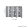 3D Bunny Bow Silicone Nail Mold DIY Art Carving Decoration Easy Release