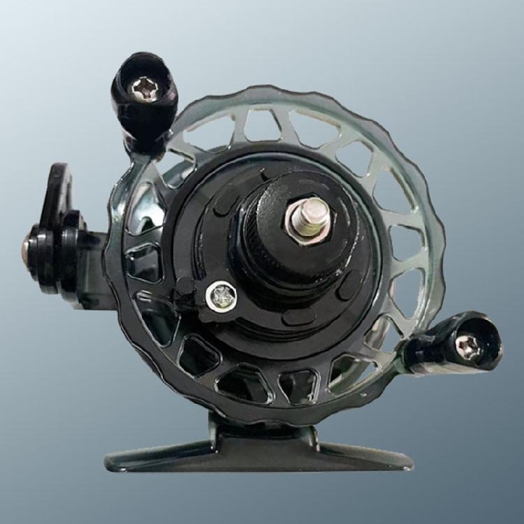 Winter Eisangeln Rollen Spulen Tackle Wurfrad Leichtgewicht Fliegenfischen Schnurrad Outdoor Angelausrüstung