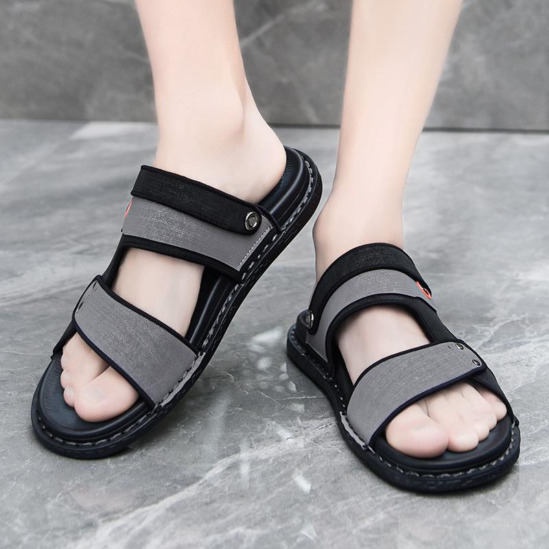 Fashion Fashion Men Slippers Soft Indoor Home Slides Male Non-slip Summer Outdoor Beach Men Sandals Flip Flops Men Shoes Large Size 44