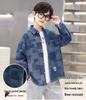 Boys' Long Sleeve Denim Shirt - 2026 Spring/Autumn Casual Cardigan Jacket