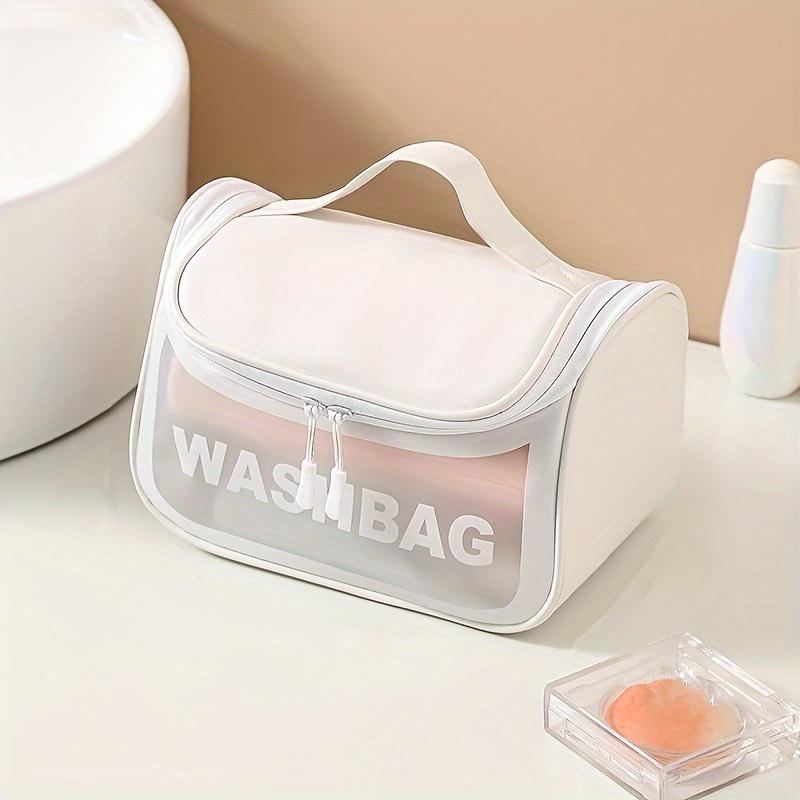 Home Travel Transparent Makeup Bag Toiletries Bag Bath Supplies Storage Bag Waterproof Travel Cosmetic Bag Wash Beauty Kit