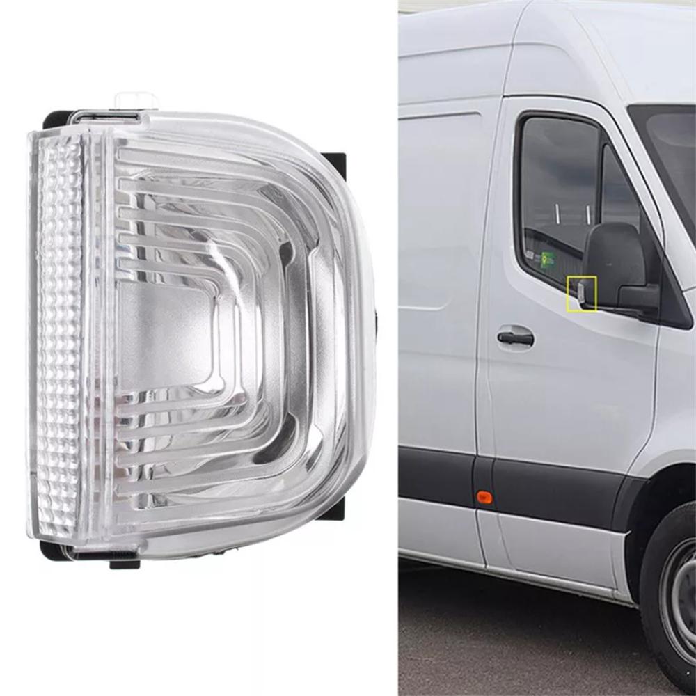 1x Right Side Mirror Turn Signal Light A9109064600 For Mercedes Sprinter 2018-23