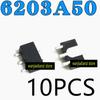10pcs New and Original ME6203A50PG LDO Linear Regulator 5V SOT89 6203A-5.0 "Linear Output Voltage Stabilizer, 5v Patch ME6203A50
