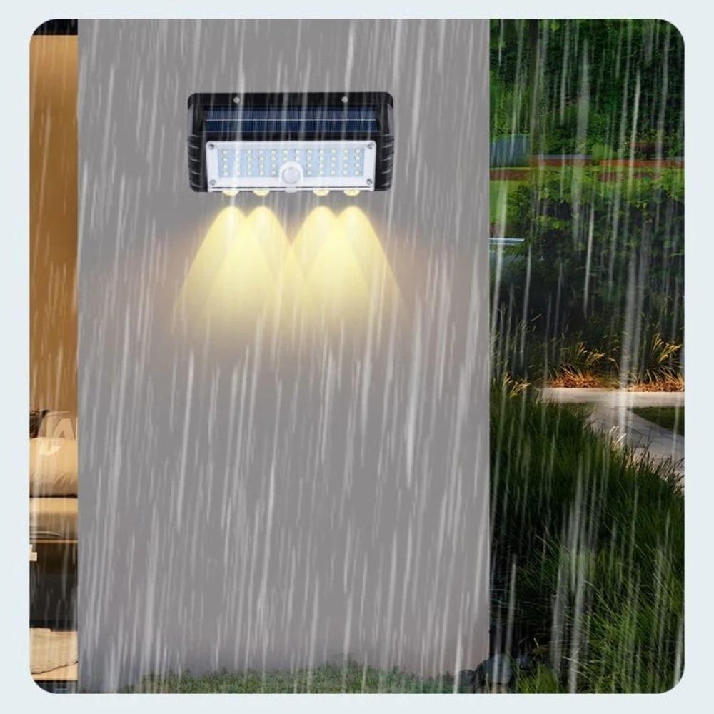 Solar light Human body sensor light Outdoor lighting Garden wall light Garden light Waterproof wall lighting Street light