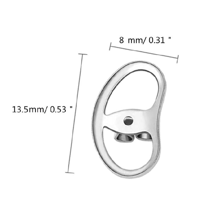 4pcs Earring Stoppers Backings Pierced Safety for Ear Studs Big Earring Lifters