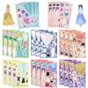 Toy Puzzle Stickers Princess Group Wear Make A Face Sticker DIY Handicraft Waterproof Stickers