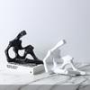 Resin Handicraft Abstract Figure Sculpture Skeleton Skeletonized Decorative Figurines Home Decoration Accessories
