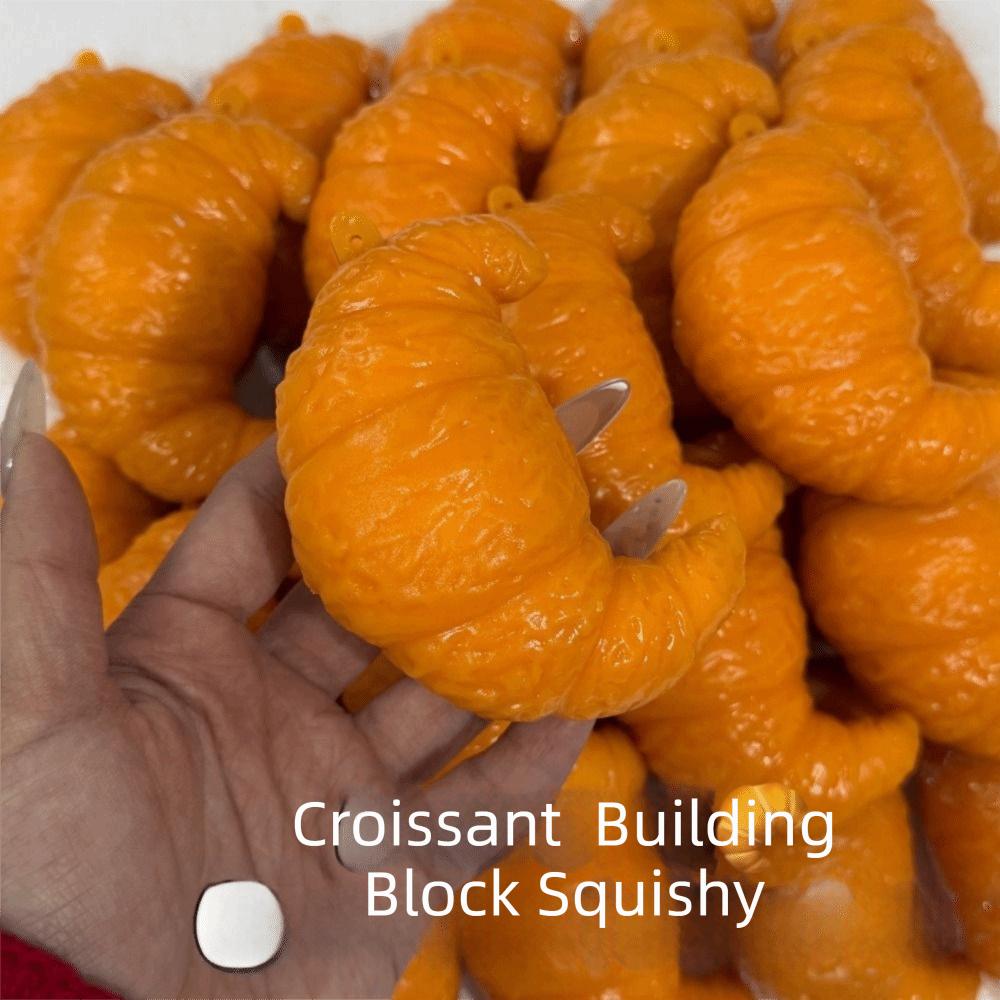 Building Blocks Crunchy Squishy Shapeable Blocks Filled Squishy Dessert Squishy Adult Kids