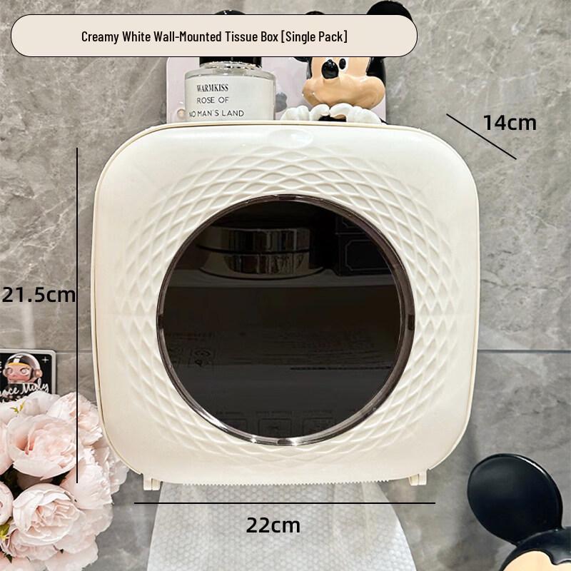 Handun Wall-Mounted Bathroom Tissue and Toilet Paper Holder