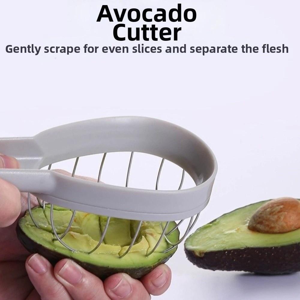 Multipurpose Avocado Cutter Stainless Steel Fruit Slicer Cutter  Restaurant Use