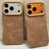 Solid Color Skin Feel Velvet Fabric Case for For Iphone 17 Air 16 15 14 Plus 13 12 11 Pro Max Soft TPU Shockproof Back Cover