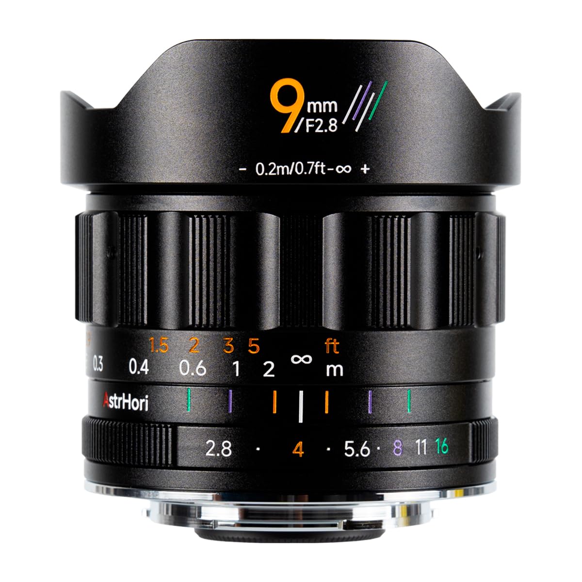 

AstrHori 9mm Ultra Micro Four Thirds Compatible Single Focus MF Black F2.8 APS-C Wide-Angle (MFT) (Manual Focus) (2-Year Warranty) чорний