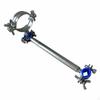 Stainless Steel Chimney Adjustable Double Bracket, Polished 60mm