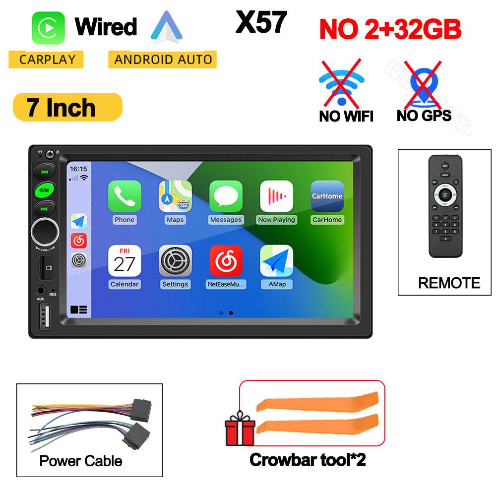 

7/9/10 дюймов Универсальный Android 13 Автомобильный Радиоприемник 64G Авторадио Android 2 Din Автомобильный Радиоприемник GPS BT Центральный Мультимедиа Интеллектуальные автомобильные системы