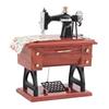 Vintage Sewing Machine Model Music Box Retro Mechanical Wind Up Musical Gift Creative Home Desk Art Ornament Collectible Craft