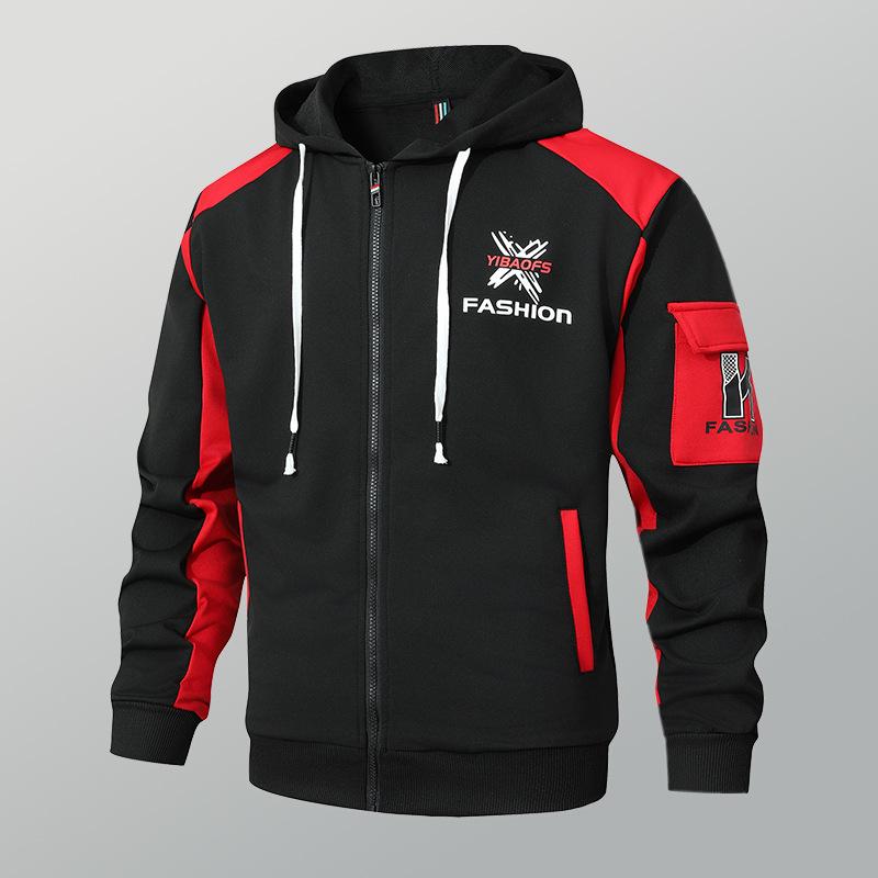 Men's Spring/Autumn Casual Hoodie & Pants Set: Trendy Youth Sportswear Two-Piece.