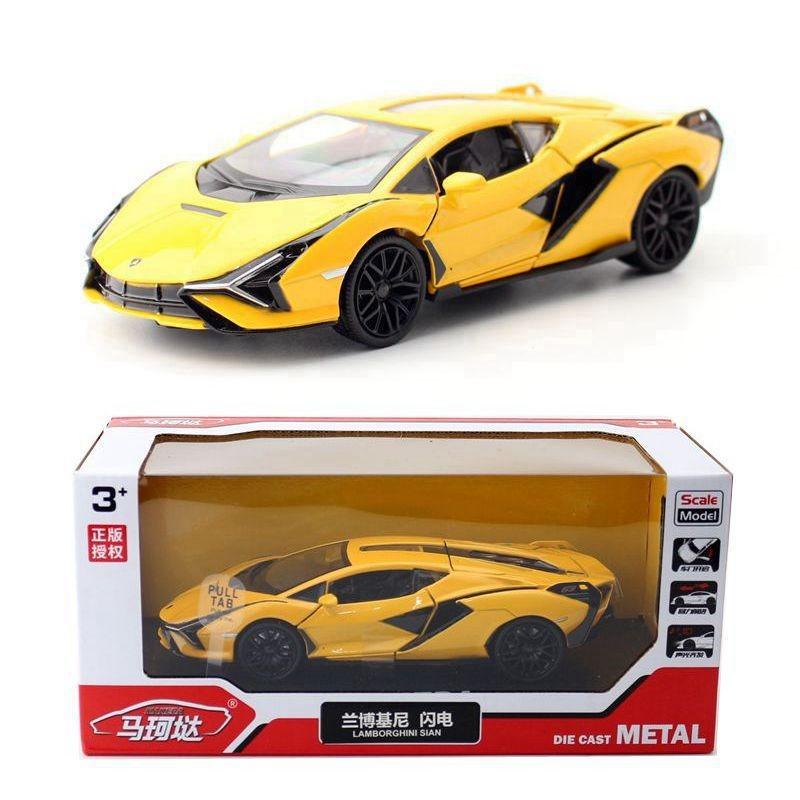 Alloy Car 132 Model Toy With Sound Light For Decoration Collectors