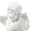 Little Angel Statue Cherub Sculpture Art Craft Ornament Miniature Figurine for Entrance Living Room Centerpiece Office Shelf