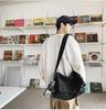 Men's Large Capacity Canvas Messenger Bag - Casual, Simple, Student and Boys' Shoulder Bag