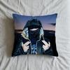 Kissenbezug Weiche Hülle Für Sofa Wohnzimmer Zuhause EsDeeKid Bequem Büro Dekoration Schutzkissen Rebel Hüllen