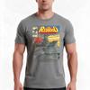 The Hood Tshirt Summer Casual Cotton Tee Oversized Streetwear Tops Vintage Graphic Print Loose Fit Short Sleeve