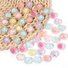 20pcs/lot 16mm AB Colored Faceted Beads Loose Spacer Acrylic Ball Beads For DIY Charms Bracelet Keychains Jewelry Accessories