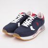 Aster Bi-color Navy Red Sneakers with White Laces for Men US POLO