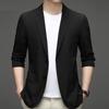 Men's Ultra-Thin Ice Silk Sun Protection Jacket - Lightweight Spring/Fall Casual Blazer