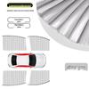 Magnetic Car Window Sunshade Curtains: Privacy & Heat Insulation for Small Cars