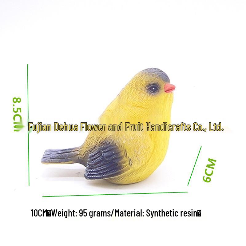 

Cross-Border Cute Bird Animal Resin Craft Ornaments for Bonsai Gifts