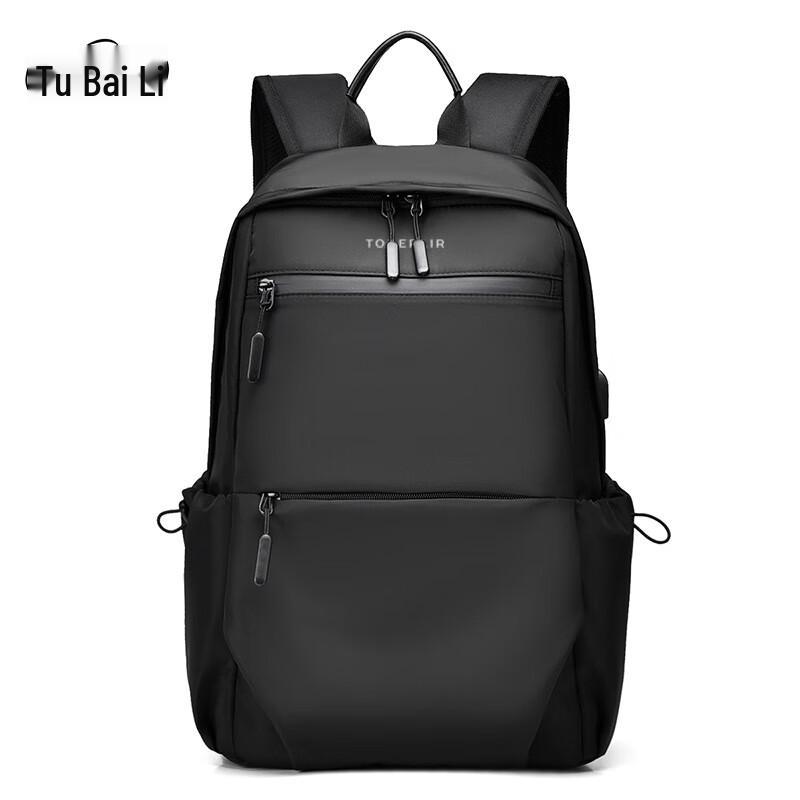 TOBERLIR Men s Large Capacity Travel Laptop Backpack