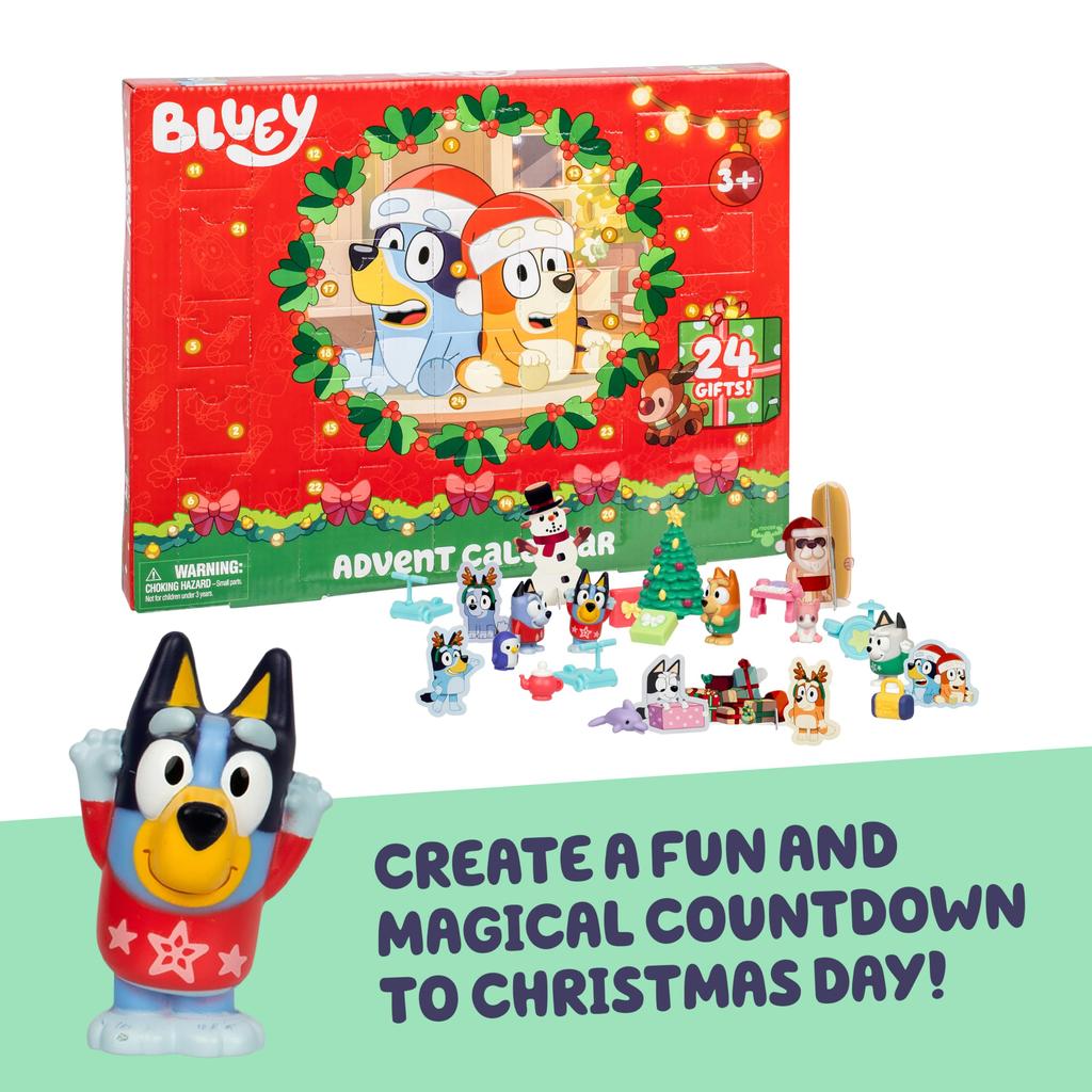 Bluey Minifigurer Överraskningsadventskalender
