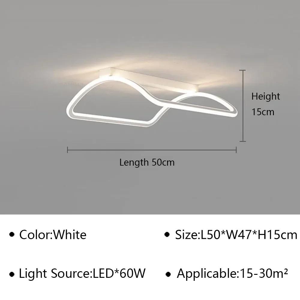 Modern LED Ceiling Lamps For Living Dining Room Balcony Bedroom Ceiling Chandelier Indoor Home Decor Lighting Fixture Luster