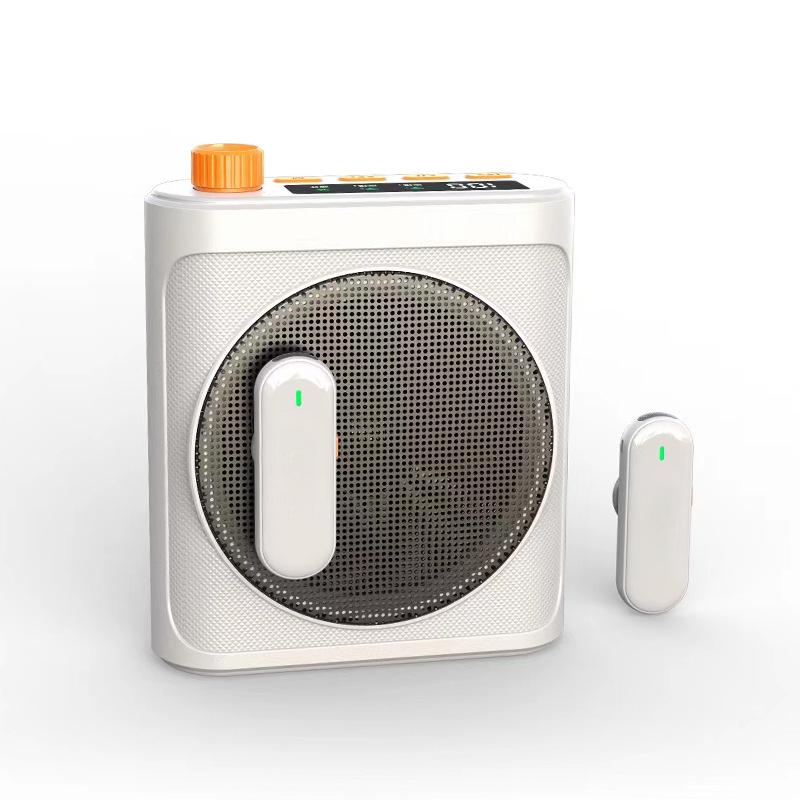 Compact Bluetooth Megaphone with Wireless Mic & Magnetic Mount for Teachers, Guides, and Outdoor Use
